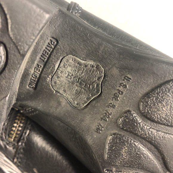 Born Black Leather Ankle Western Boot Size 7.5 - Picture 10 of 11